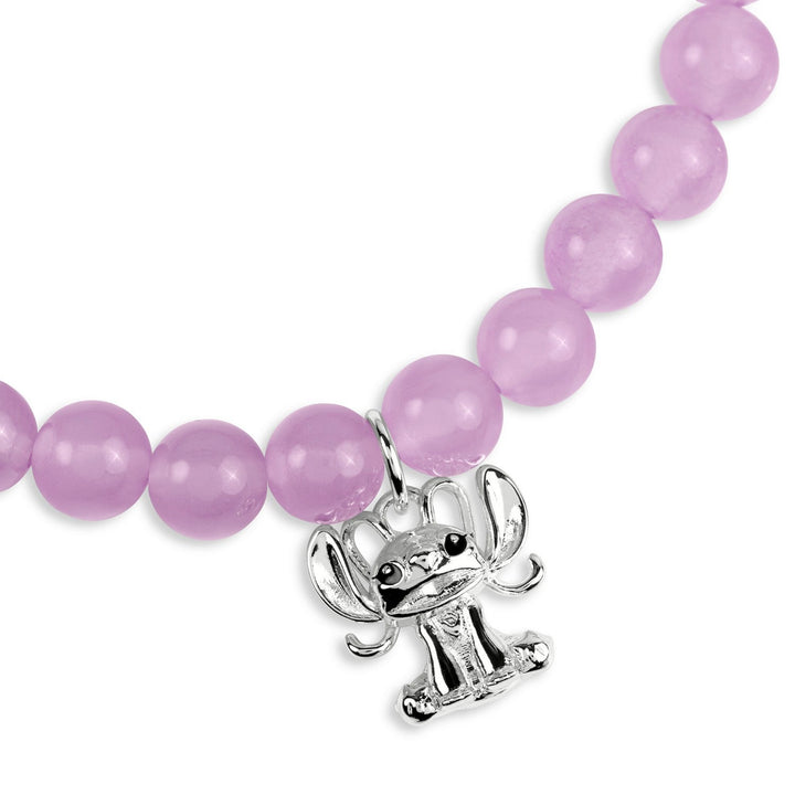 Disney Stitch Angel Charm Silver Beads Sterling Bracelet BF00864SL.PH