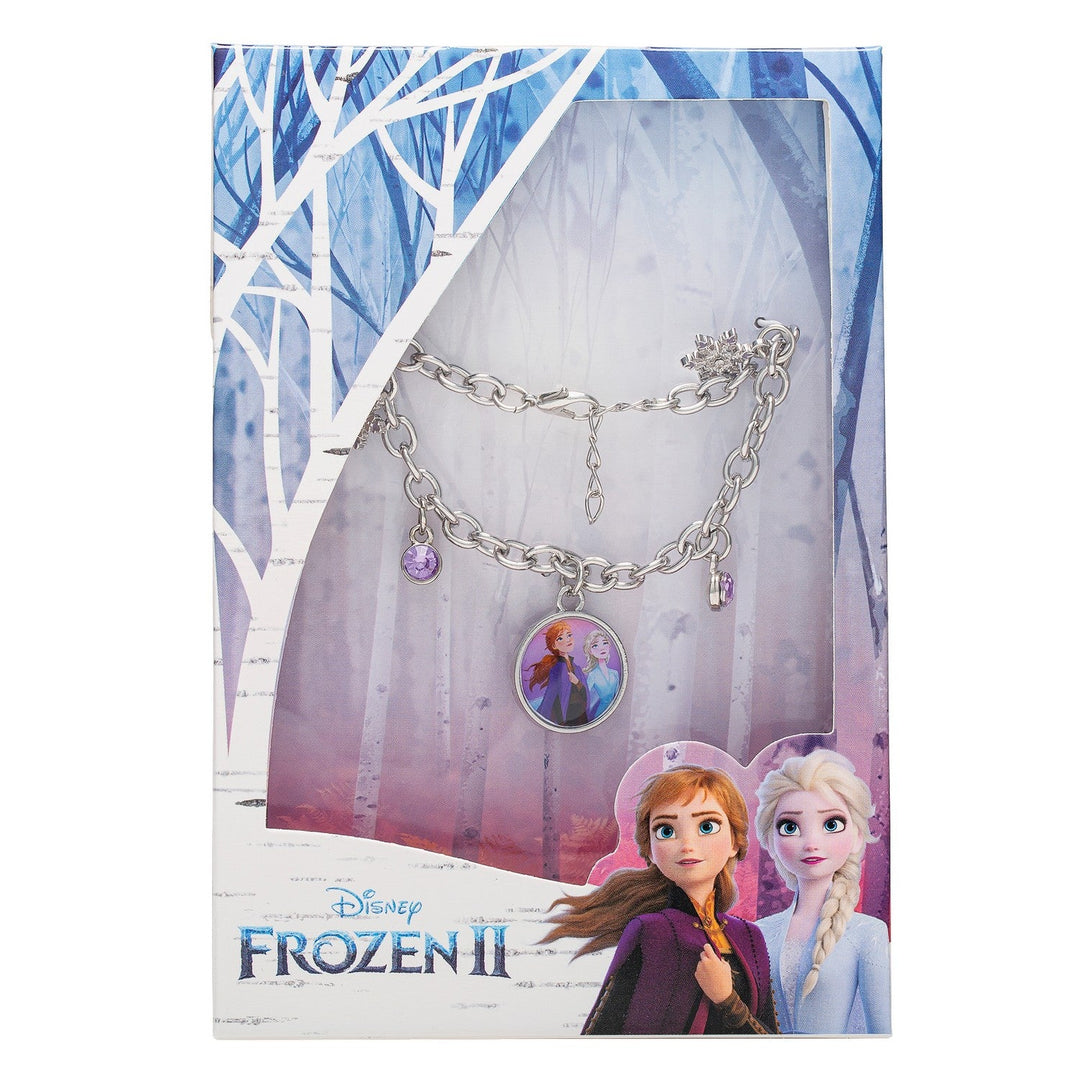 Disney Costume Silver Plated Frozen Charm Sterling Bracelet BH00233RL-65.PA