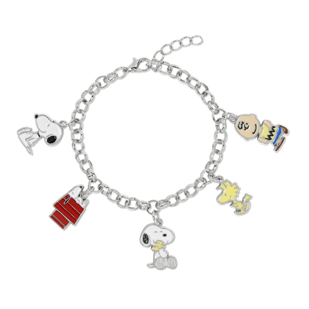 Collectable Peanuts Snoopy Charm Bracelet BH00347RL-7.PH