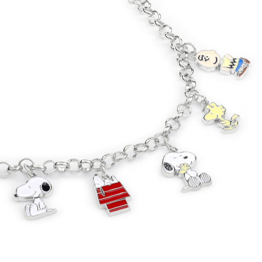 Collectable Peanuts Snoopy Charm Bracelet BH00347RL-7.PH