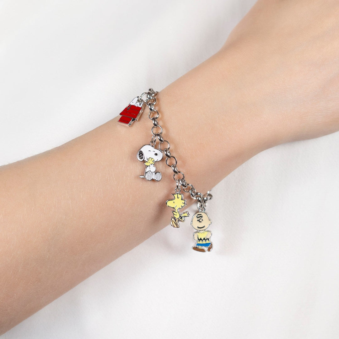 Collectable Peanuts Snoopy Charm Bracelet BH00347RL-7.PH