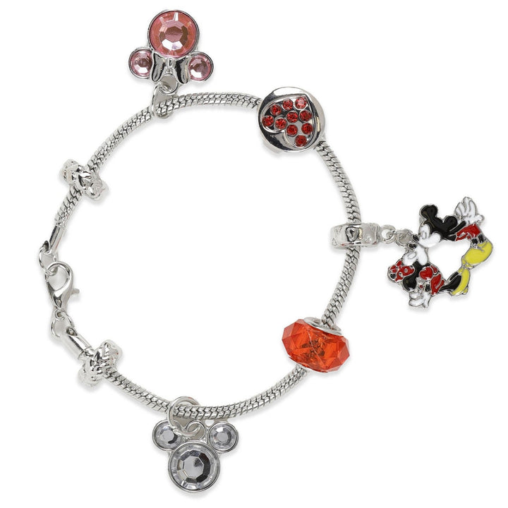 Disney Mickey & Minnie Charm Bracelet BH00472RL-7.PH