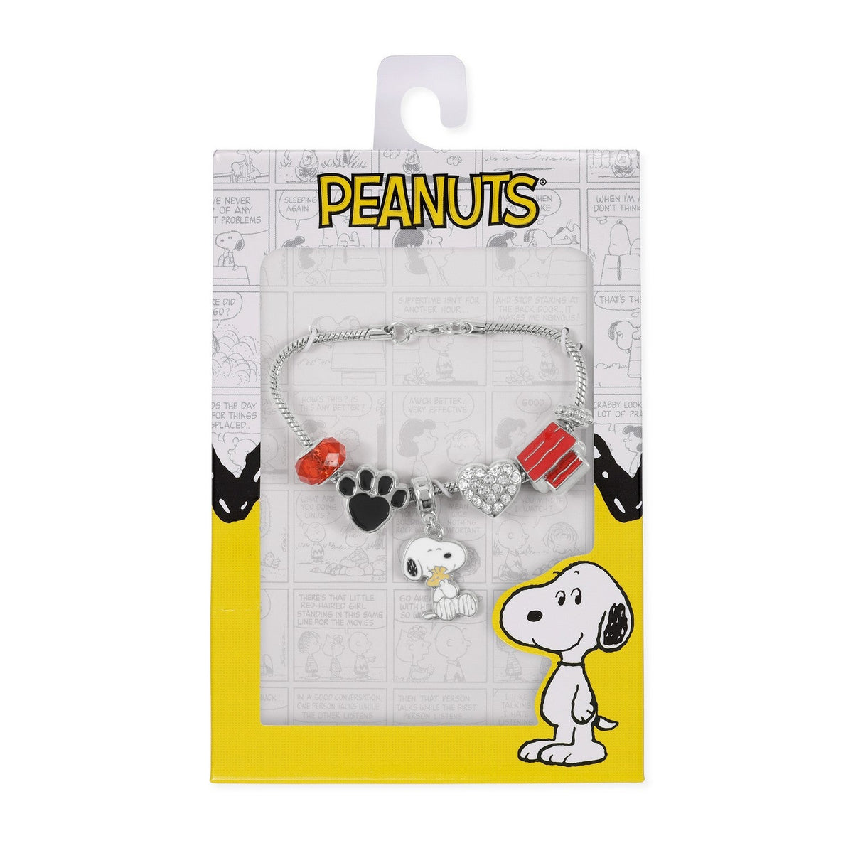 Collectable Peanuts Snoopy Charm Bracelet BH00530RL-7.PH