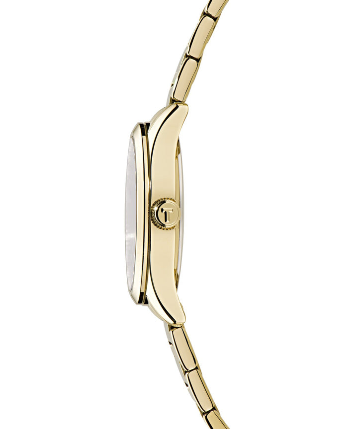 Ted Baker Women’s Fashion 34 mm Blue Dial Two-Tone Bracelet Watch BKPCLF506