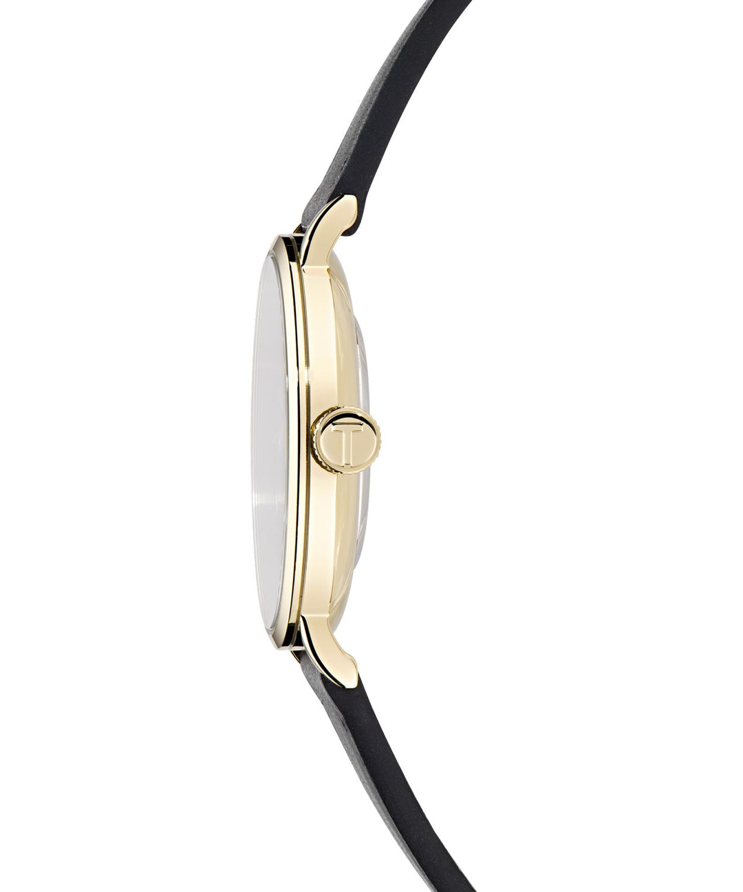 Ted Baker Men’s Timeless 38 mm Black Dial Black Leather Watch BKPSGF501