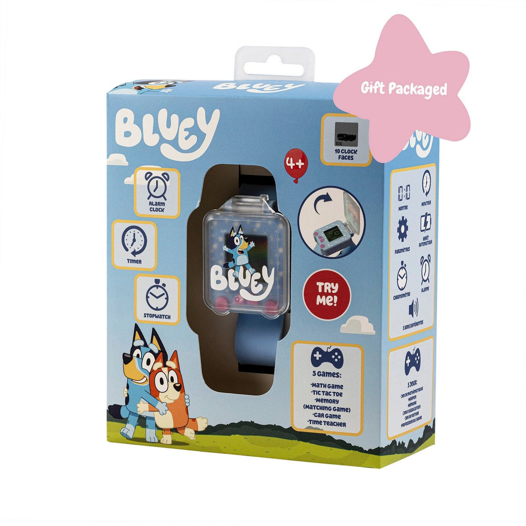 Bluey Blue Strap Learning Watch BLY4072ARG