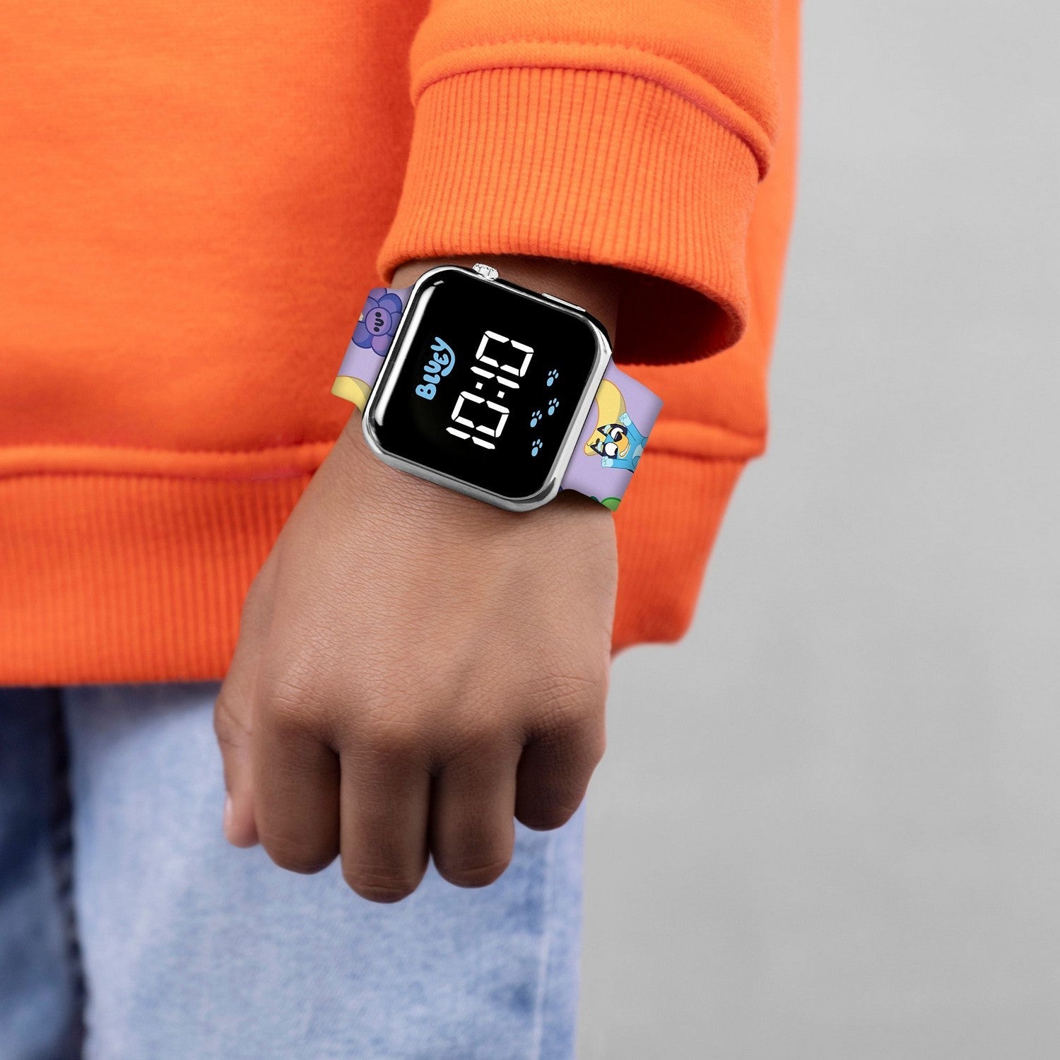 Bluey Printed Led Watch BLY4188