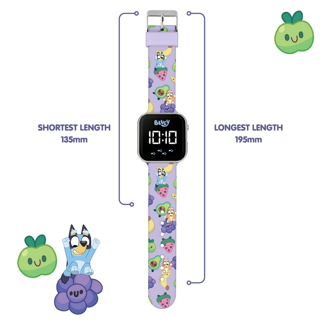 Bluey Printed Led Watch BLY4188