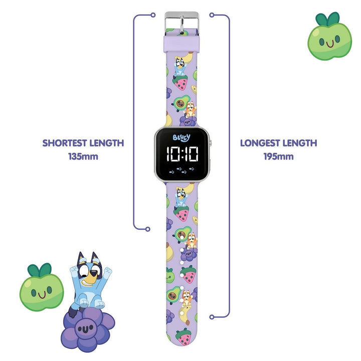 Bluey Printed Led Watch BLY4188