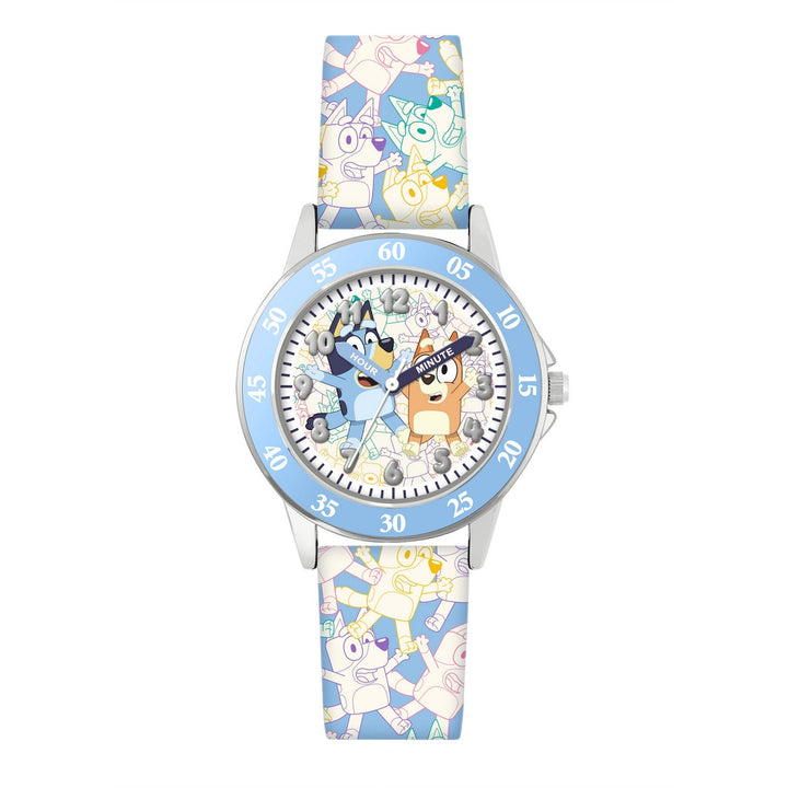 Bluey Printed Strap Time Teacher Watch BLY9004