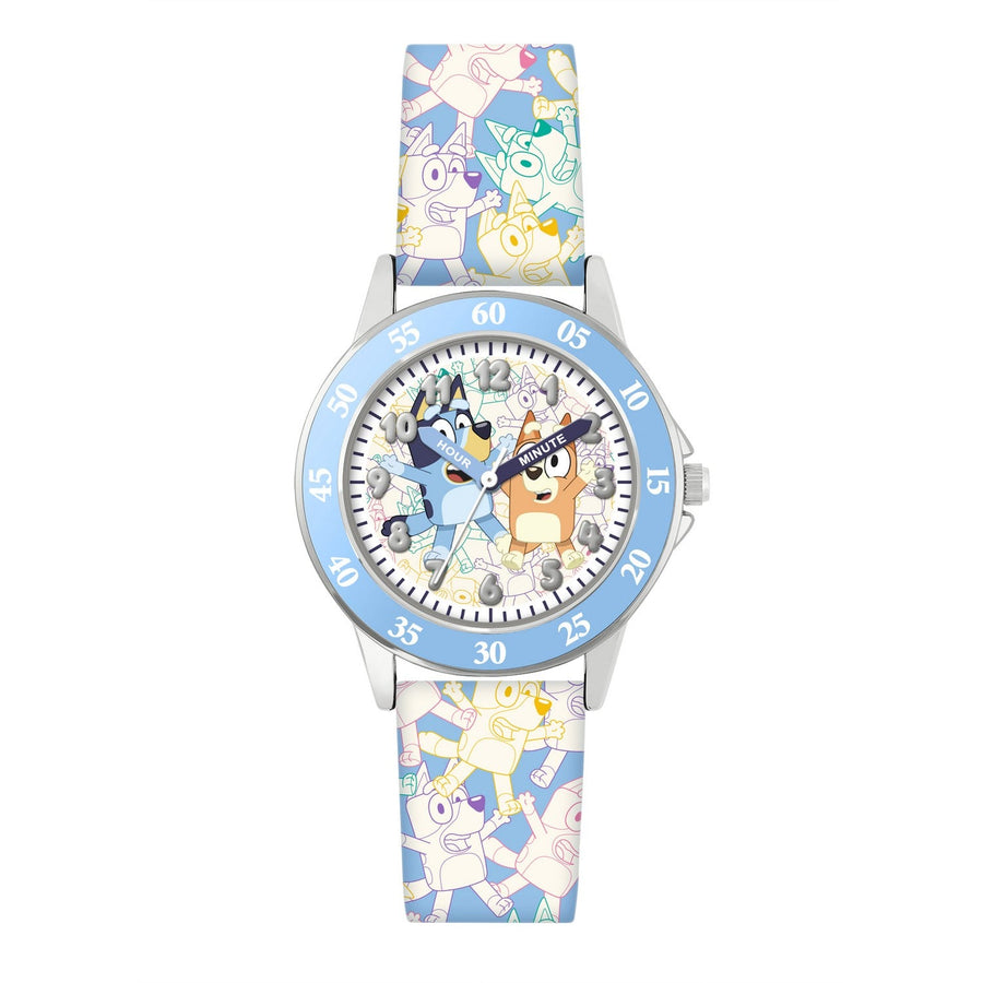 Bluey Printed Strap Time Teacher Watch BLY9004
