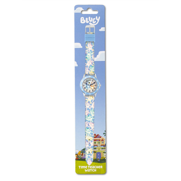 Bluey Printed Strap Time Teacher Watch BLY9004