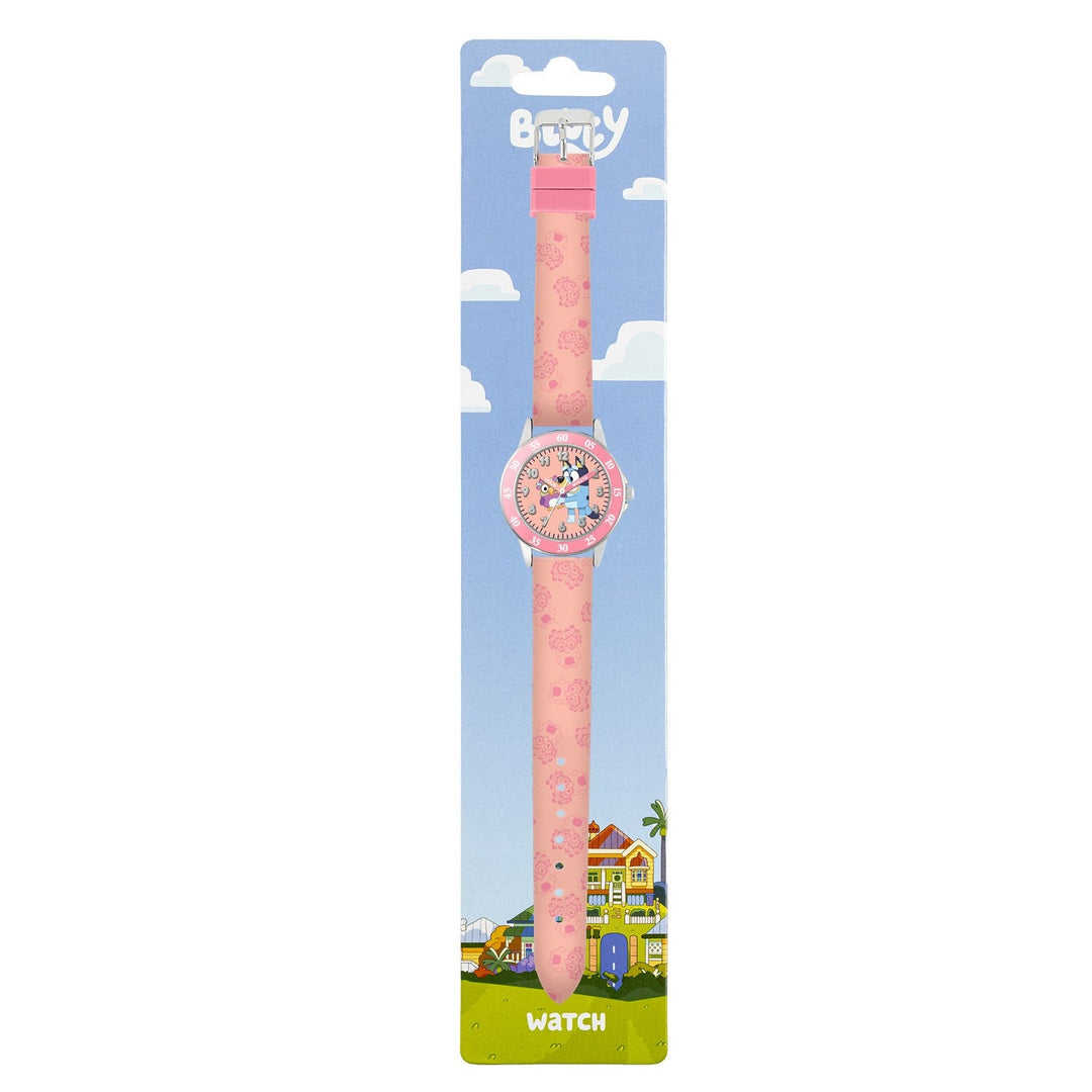 Bluey Pink Time Teacher Red Watch BLY9005