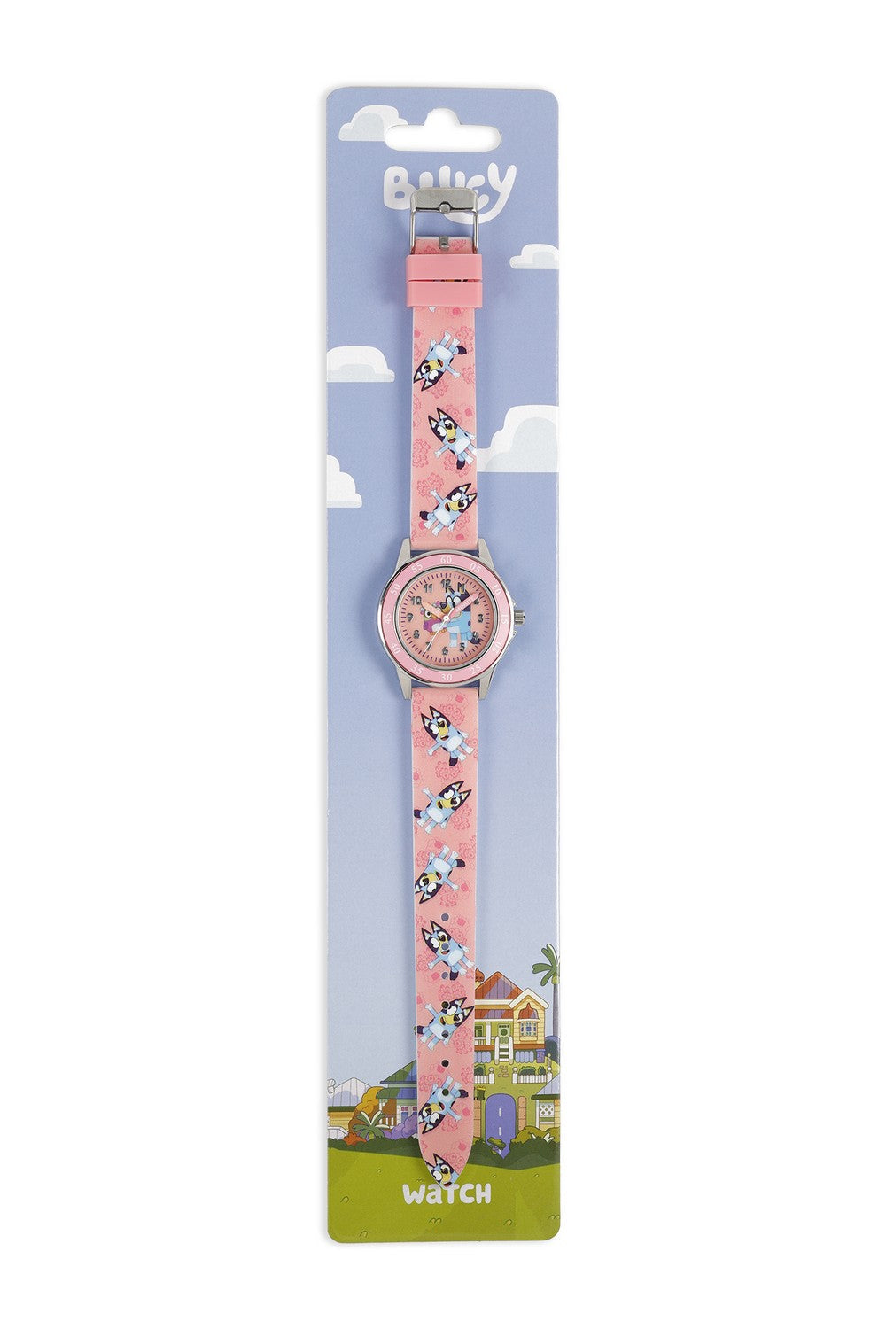 Bluey Pink Strap Time Teacher BLY9007ARG