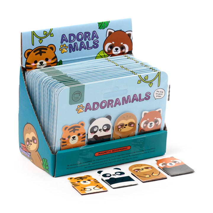 Adoramals Wild Shaped Magnetic Bookmark Set BOOK15