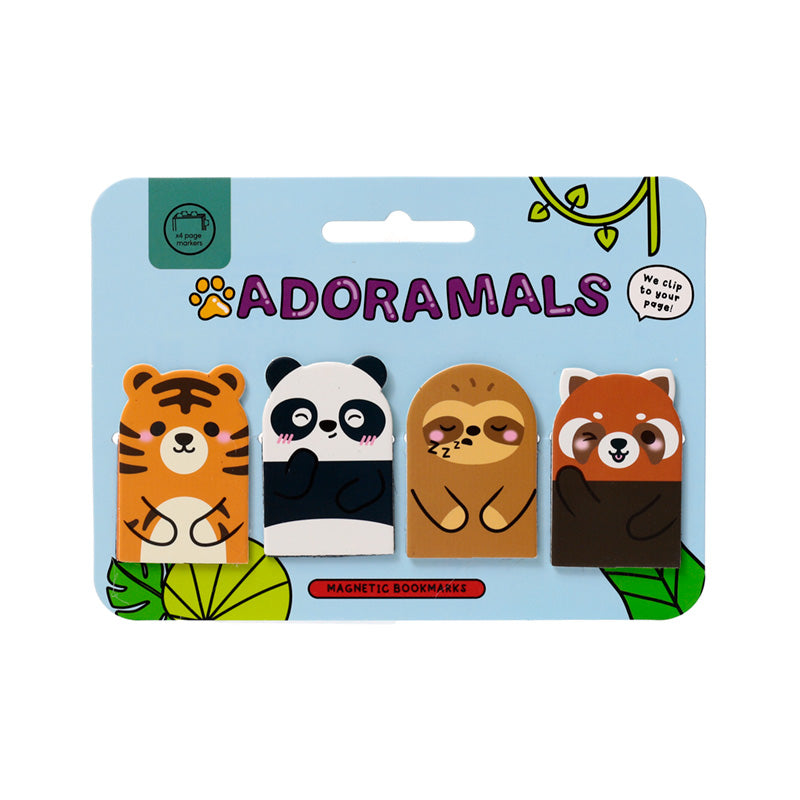Adoramals Wild Shaped Magnetic Bookmark Set BOOK15