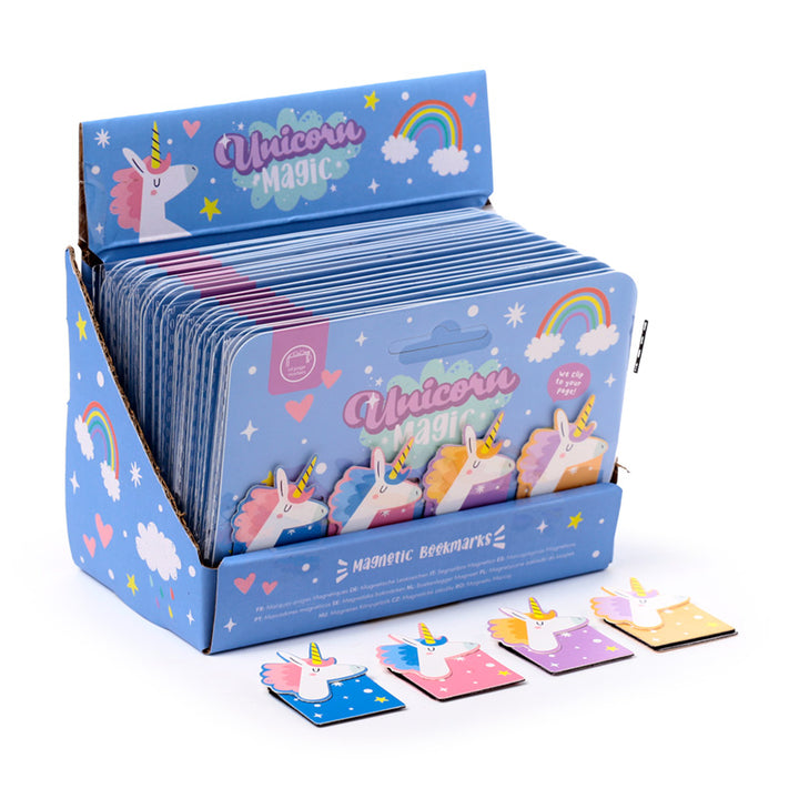 Unicorn Magic Shaped Magnetic Bookmark Set BOOK17