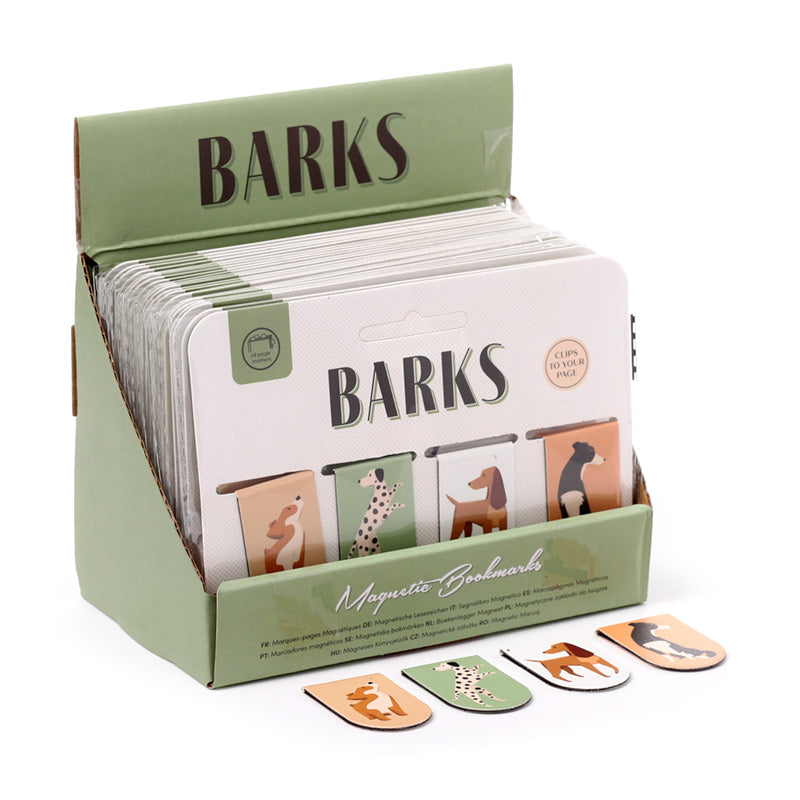 Barks Dog Magnetic Bookmark Set BOOK19