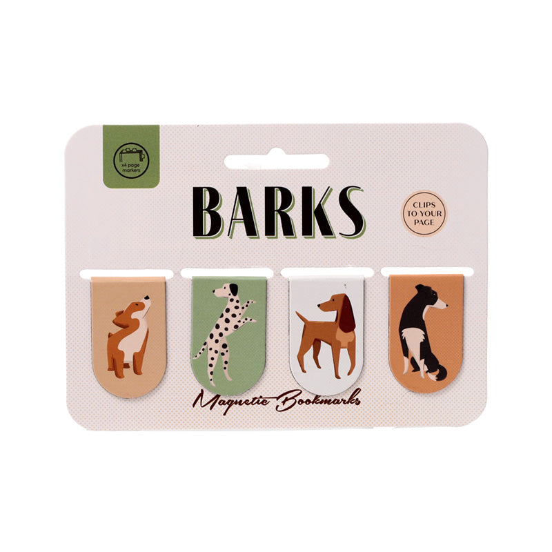Barks Dog Magnetic Bookmark Set BOOK19