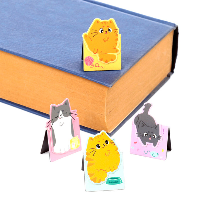 Beans & Co Cats Magnetic Bookmark Set BOOK25