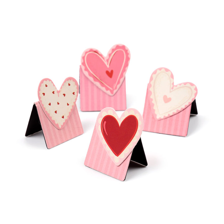 Amore Heart Magnetic Bookmark Set BOOK28