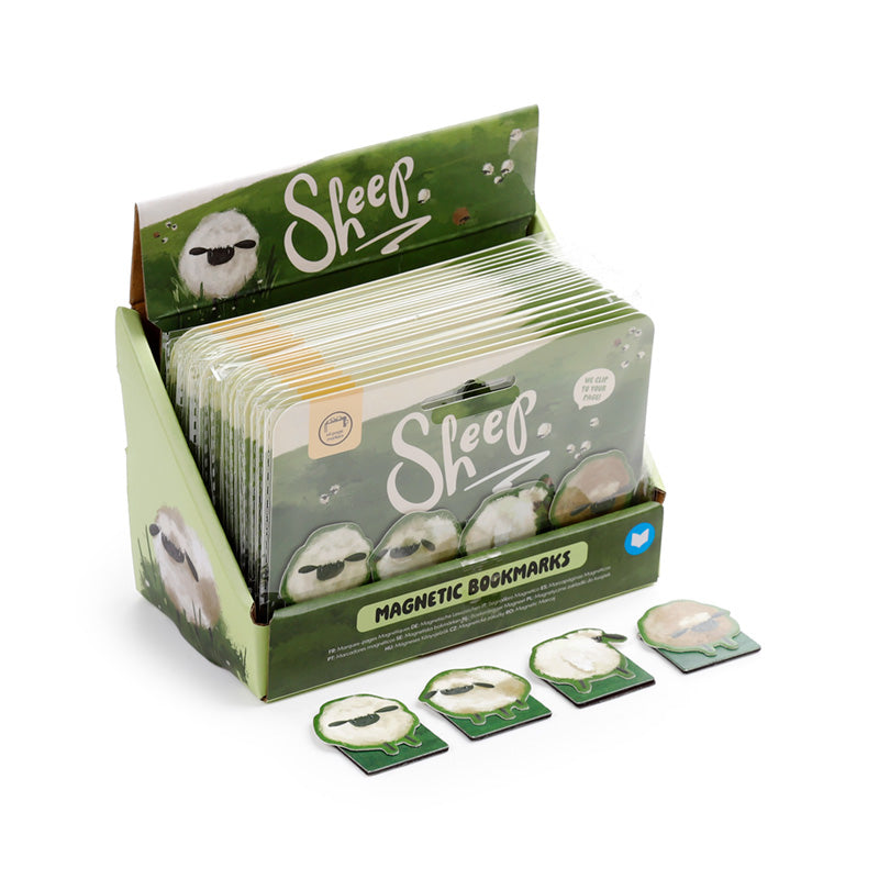 Sheep Magnetic Bookmark Set BOOK30