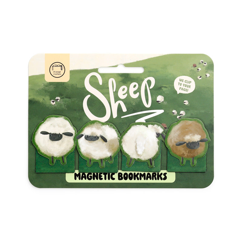 Sheep Magnetic Bookmark Set BOOK30