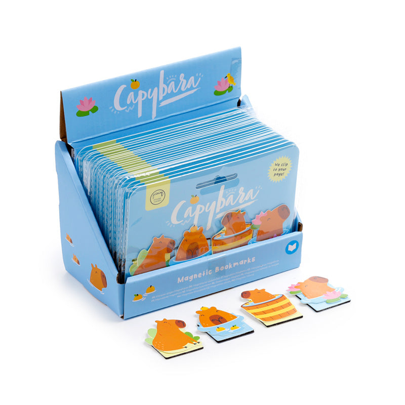 Capybara Magnetic Bookmark Set BOOK34