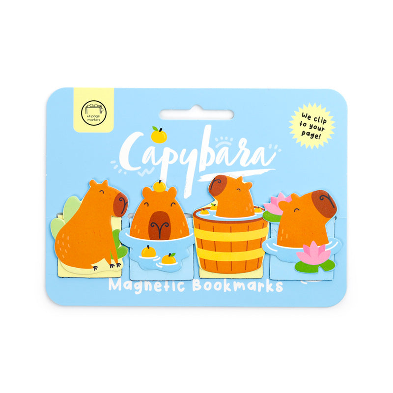 Capybara Magnetic Bookmark Set BOOK34
