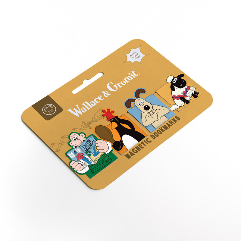 Wallace & Gromit Magnetic Bookmark Set BOOK49