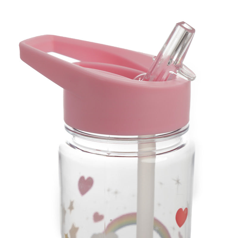 Shatterproof 550ml Water Bottle Enchanted Rainbows Unicorn BOT05T