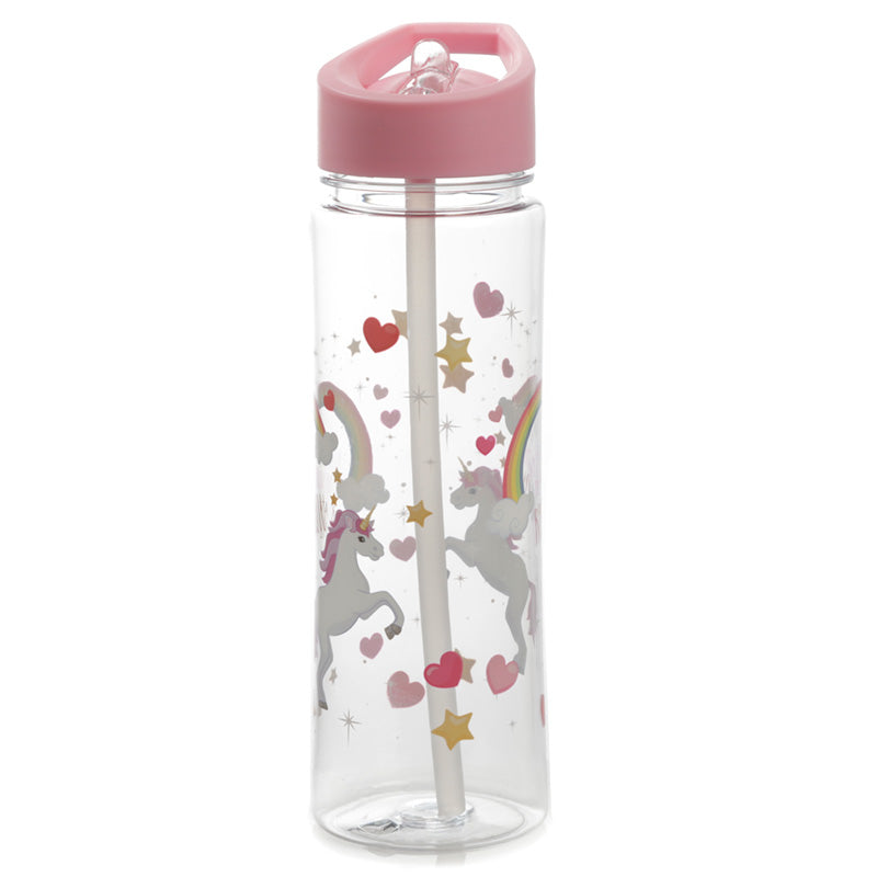 Shatterproof 550ml Water Bottle Enchanted Rainbows Unicorn BOT05T