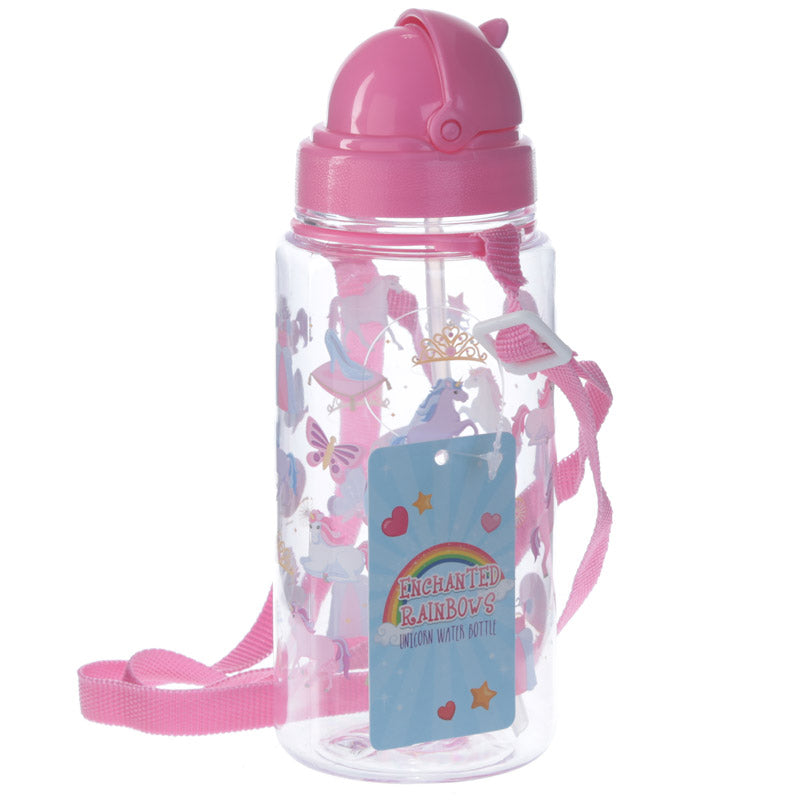 450ml Children's Water Bottle Enchanted Rainbows Unicorn BOT09