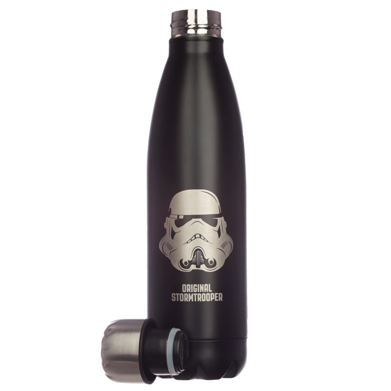 The Original Stormtrooper Hot & Cold Drinks Bottle 500ml Black BOT113