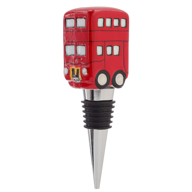 Ceramic London Icons Red Routemaster Bus Bottle Stopper BOT134