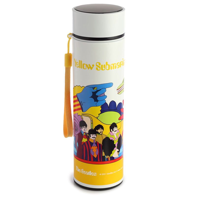 The Beatles Yellow Submarine Hot & Cold Digital Thermometer Bottle BOT136