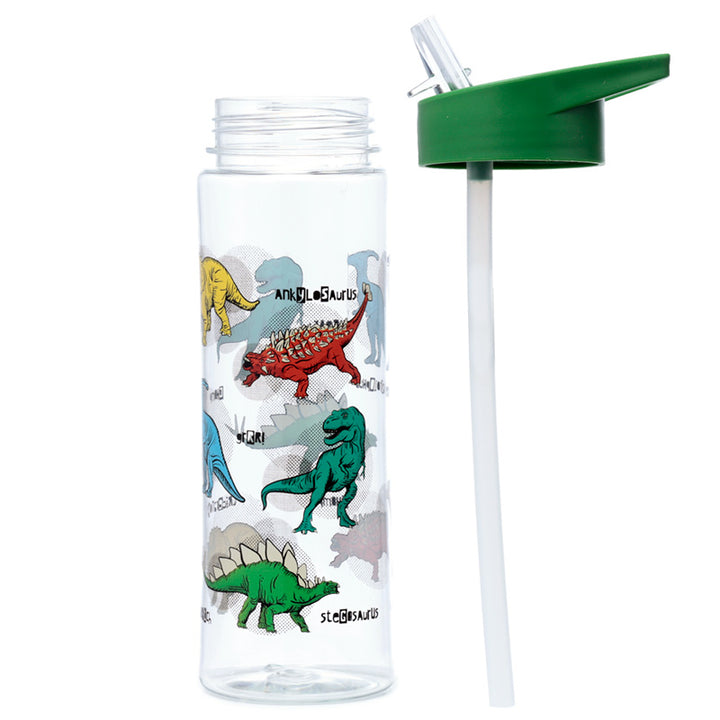 Shatterproof Plastic 550ml Water Bottle Dinosauria BOT182