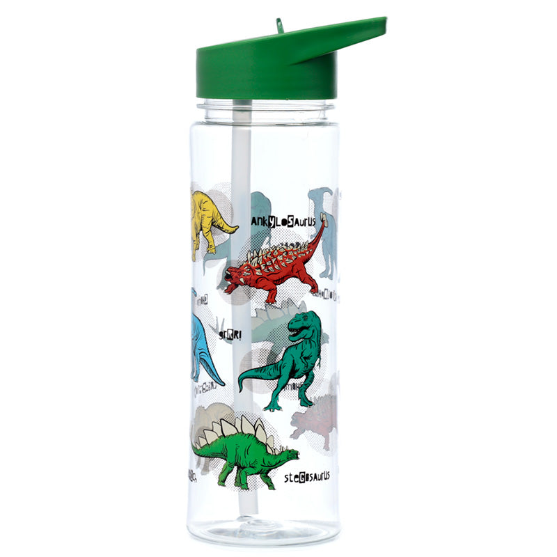 Shatterproof Plastic 550ml Water Bottle Dinosauria BOT182