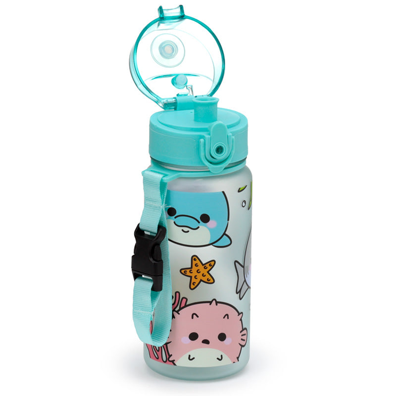 Adoramals Sealife Pop Top 350ml Shatterproof Children's Bottle BOT211