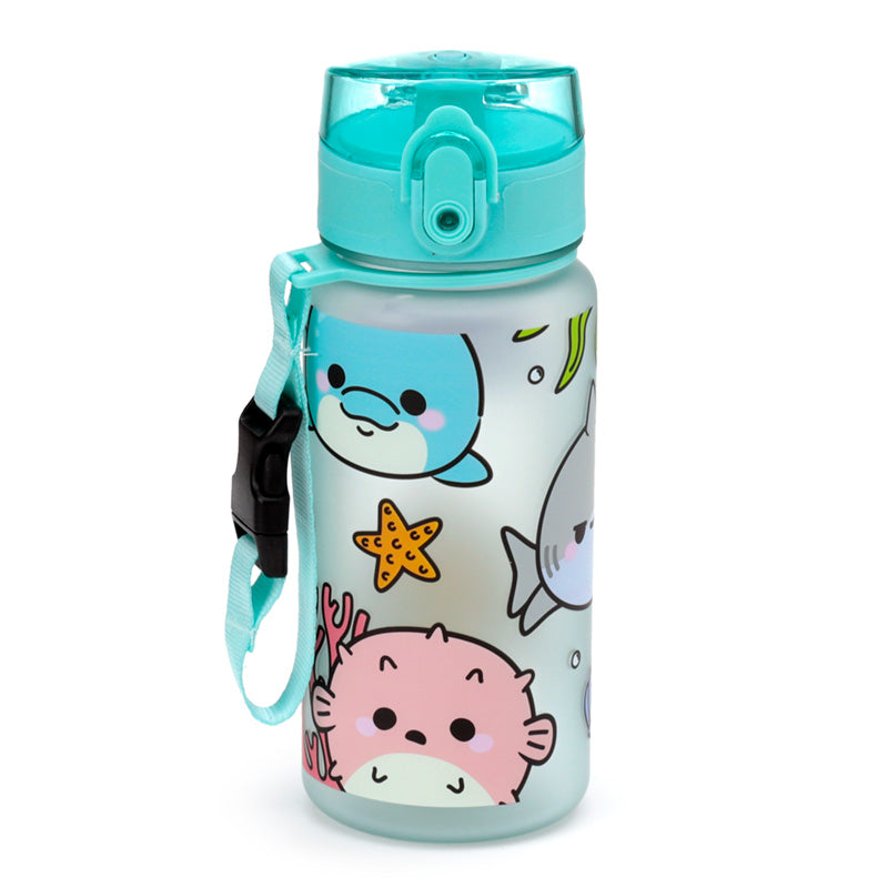 Adoramals Sealife Pop Top 350ml Shatterproof Children's Bottle BOT211