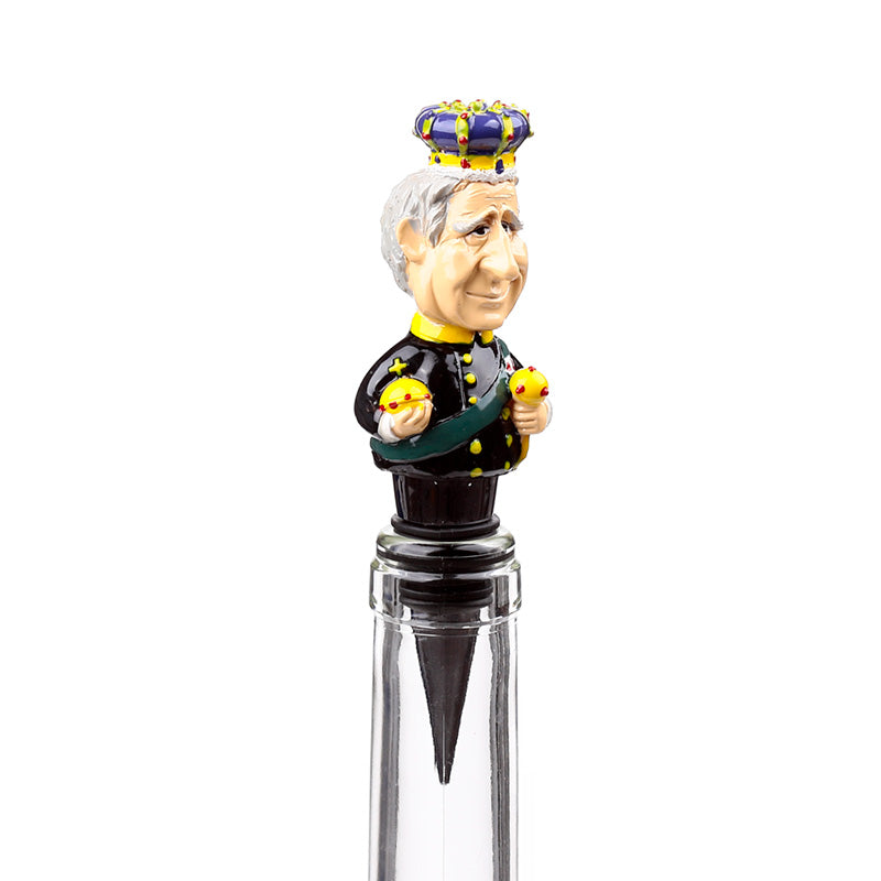 King Charles III Bottle Stopper BOT341