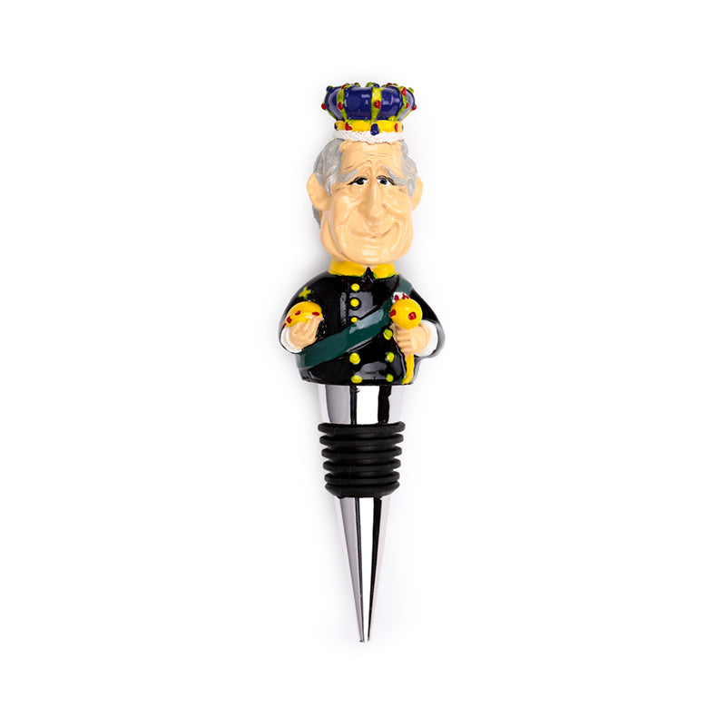 King Charles III Bottle Stopper BOT341