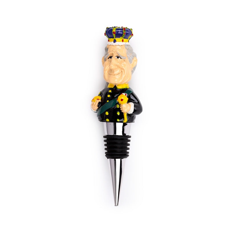King Charles III Bottle Stopper BOT341