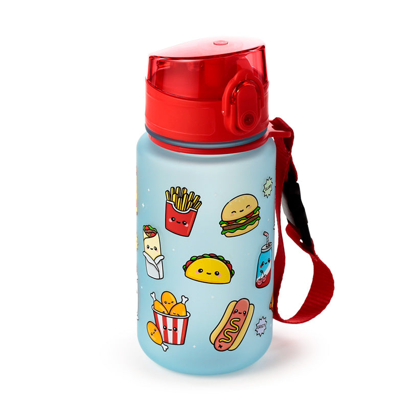 Foodiemals Pop Top 350ml Shatterproof Children's Bottle BOT345