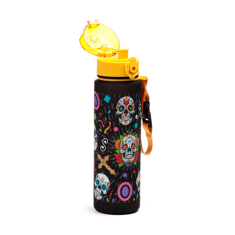 Day of the Dead Pop Top 600ml Shatterproof Bottle BOT358