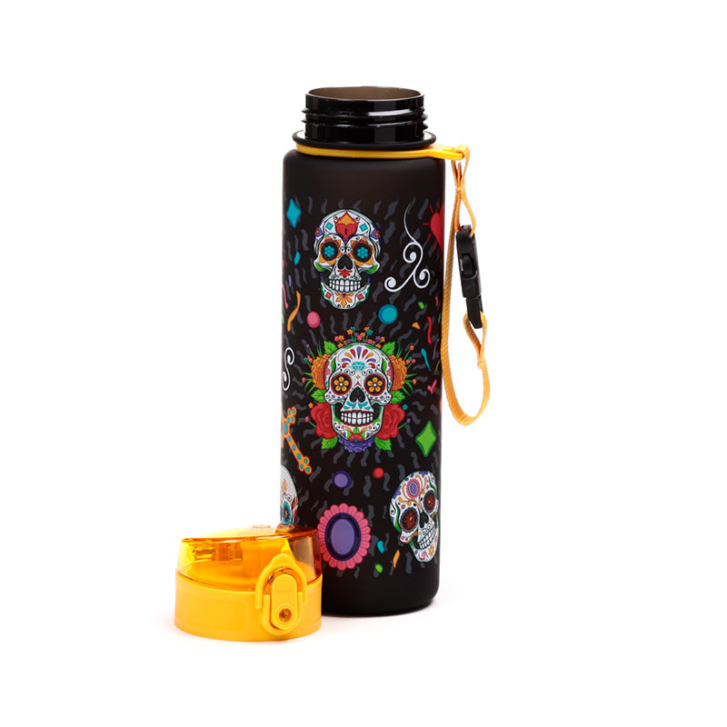 Day of the Dead Pop Top 600ml Shatterproof Bottle BOT358