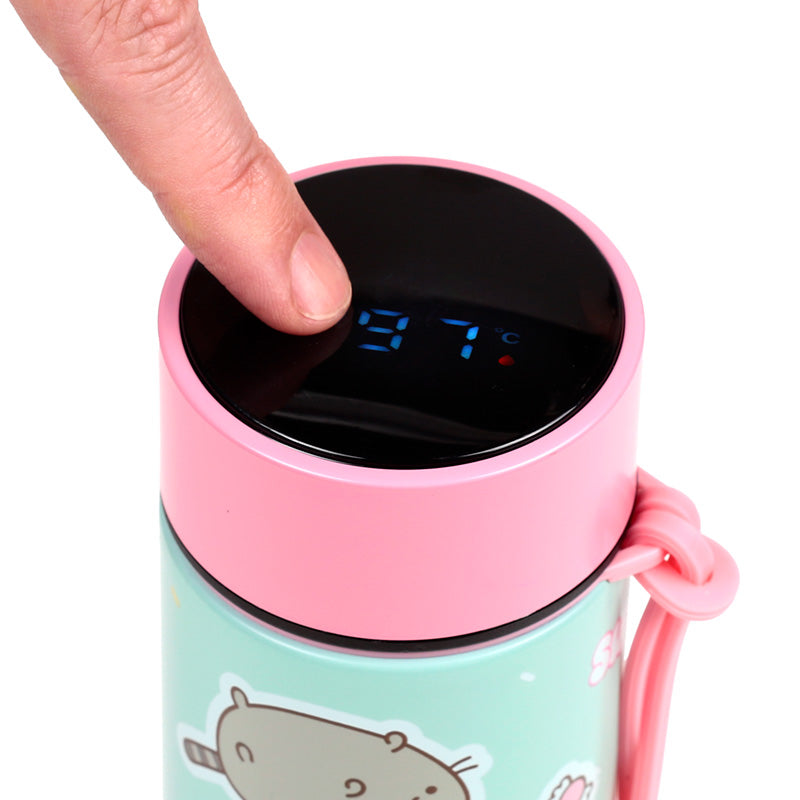 Pusheen the Cat Sweets Hot & Cold Digital Thermometer Bottle BOT362