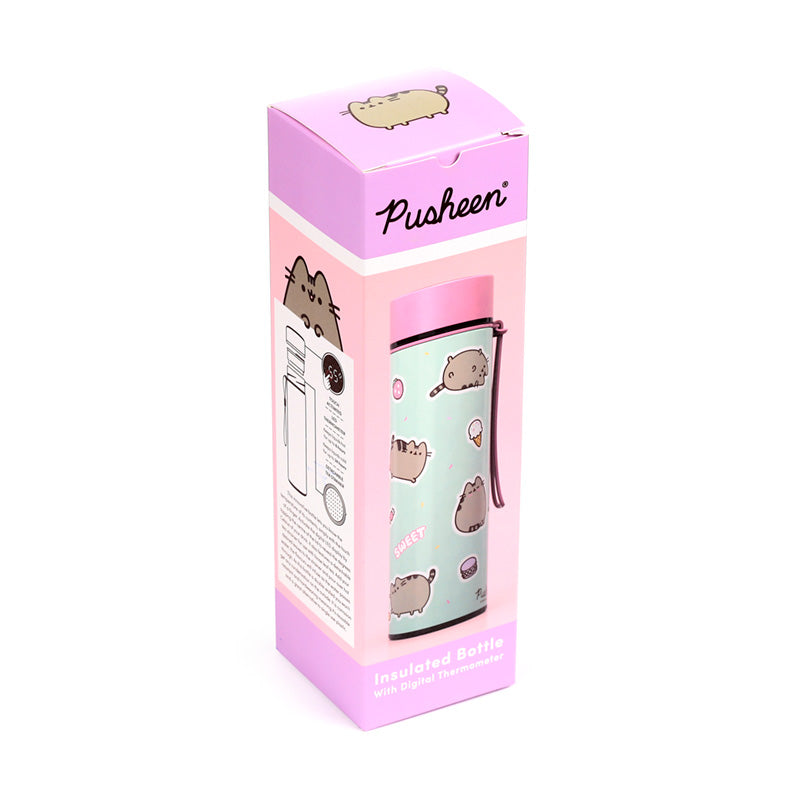 Pusheen the Cat Sweets Hot & Cold Digital Thermometer Bottle BOT362