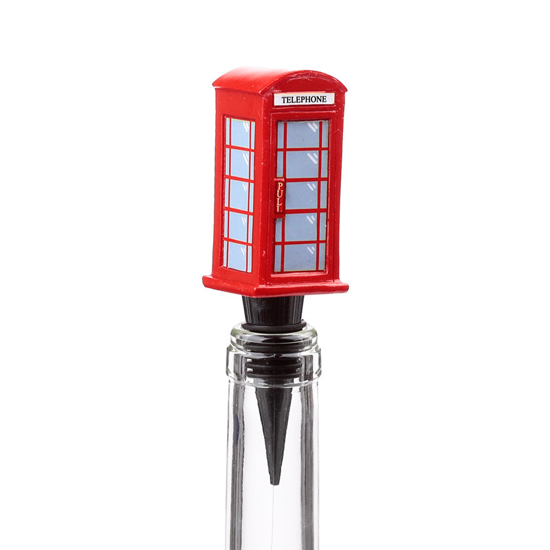 London Icons Red Telephone Box Bottle Stopper BOT367