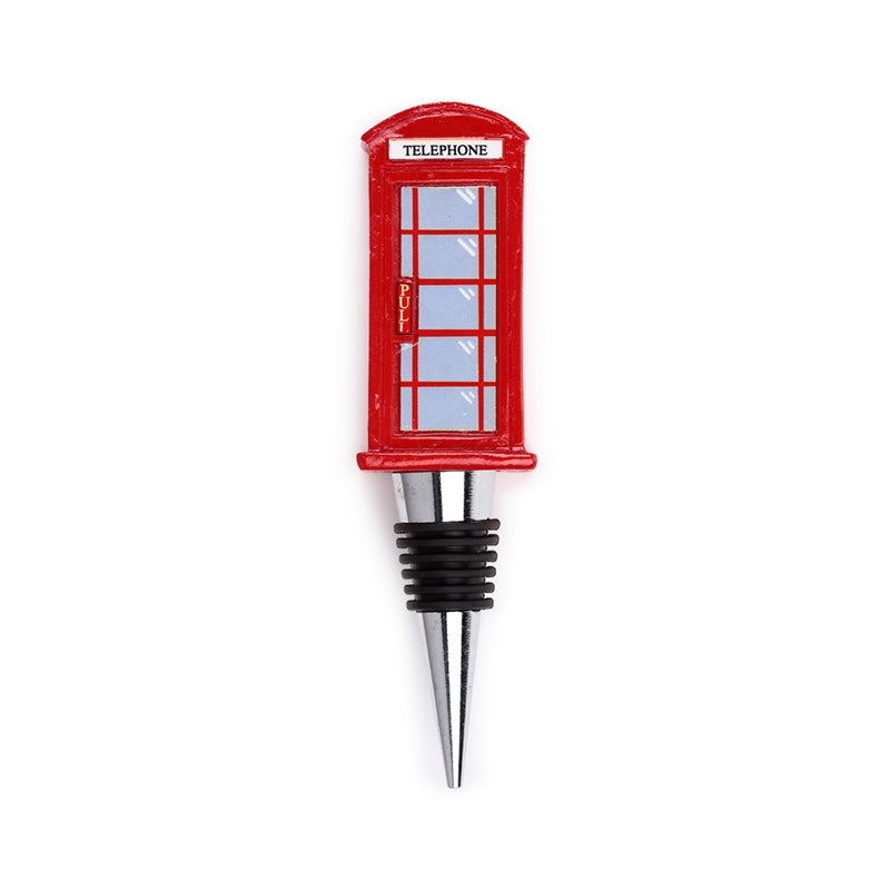 London Icons Red Telephone Box Bottle Stopper BOT367